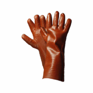 GLOVES BROWN 27cm OPEN CUFF