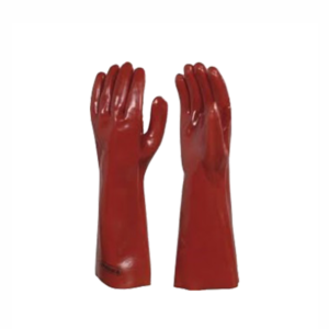GLOVES BROWN 40cm OPEN CUFF