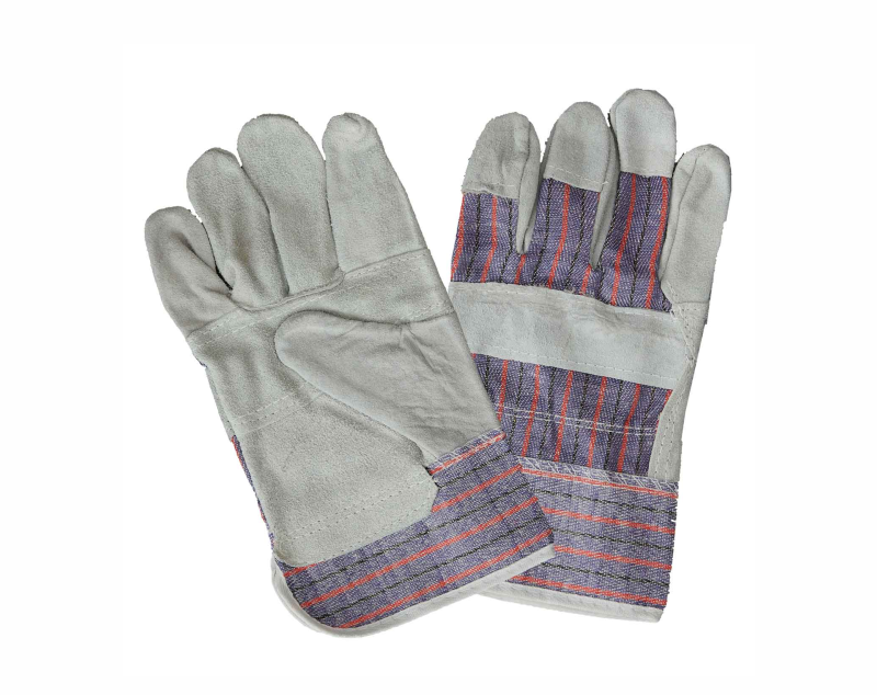 GLOVES CANDY STRIPE CHROME LEATHER