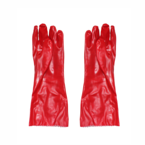 GLOVES RED 40cm OPEN CUFF