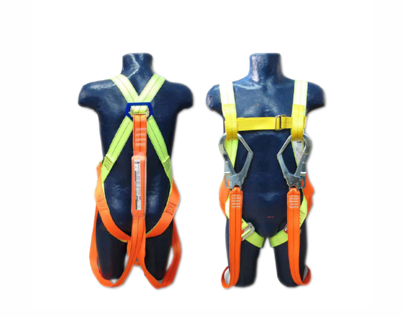 HARNESS DOUBLE LANYARD SHOCK ABSORBER WITH SNAP HOOK