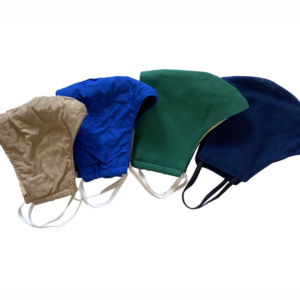 REUSABLE-WASHABLE FACE MASK (UNIT) – PLAIN DOUBLE LAYERED