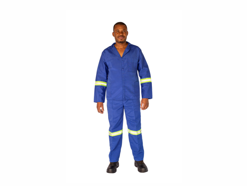 WORK SUIT POLYCOTTON – REFLECTIVE
