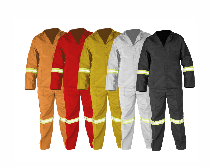 WORK SUIT POLYCOTTON – REFLECTIVE