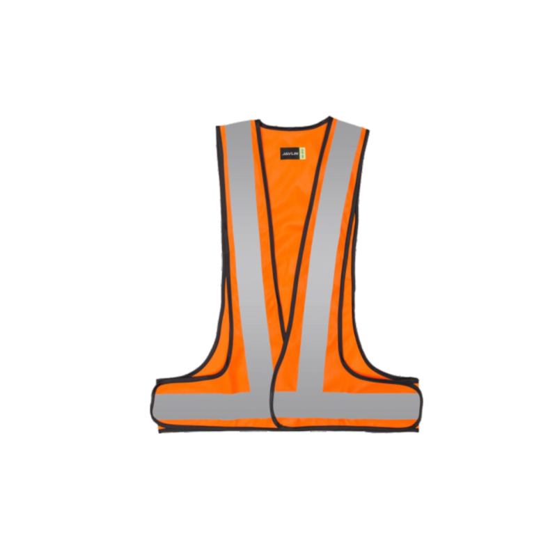 Reflective Cross Chef Jacket Over Bib