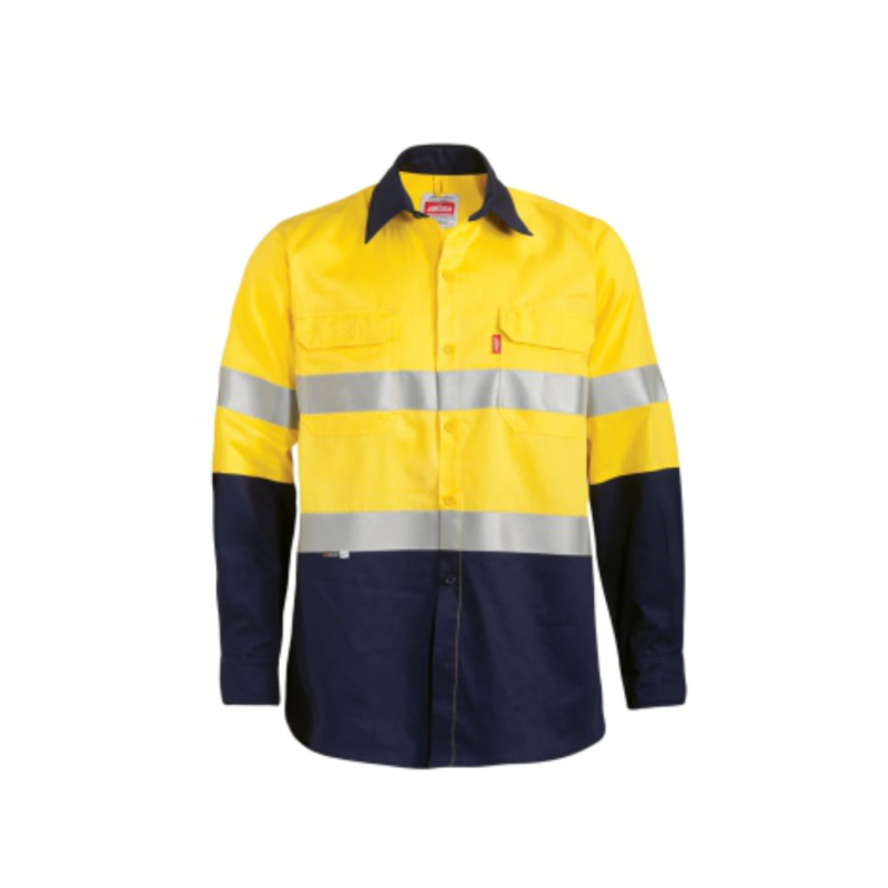 Vented Reflective Mining Shirt