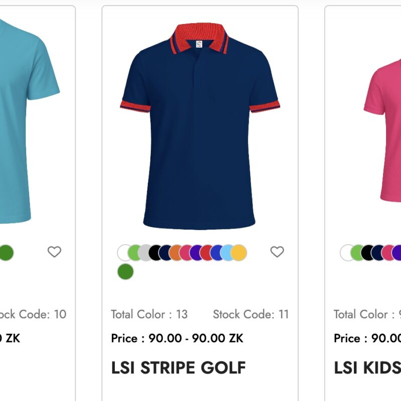 LSI INTERLOCK GOLF Shirt 280 GSM